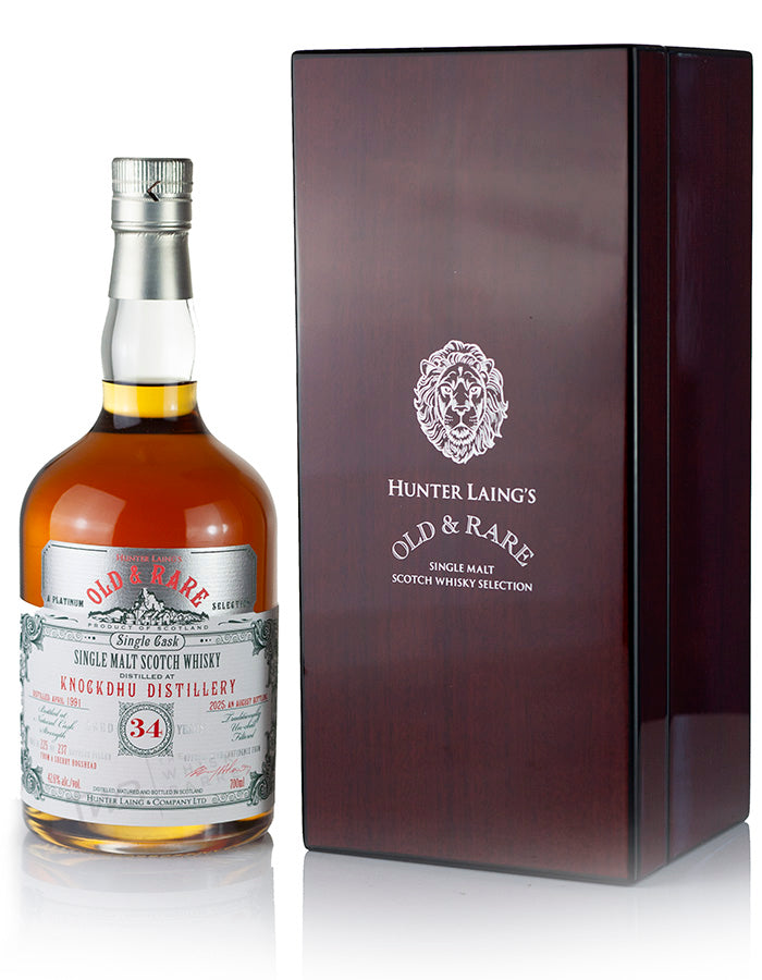 AnCnoc (Knochdhu) 34 Year Old 1991 Old & Rare Platinum