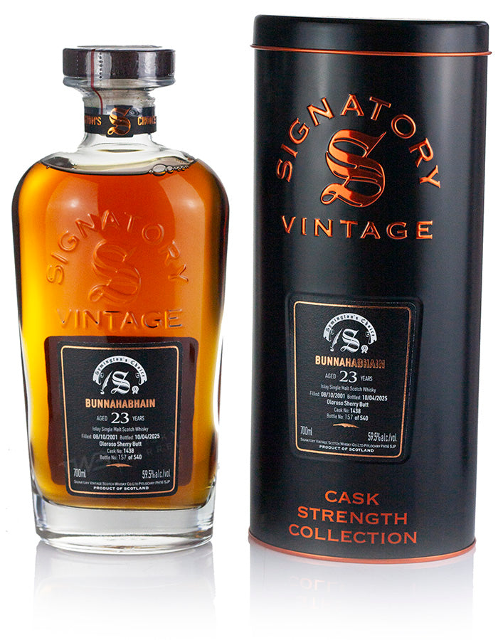 ブナハーブン 23年 2001 シグナトリー シミントンズ チョイス