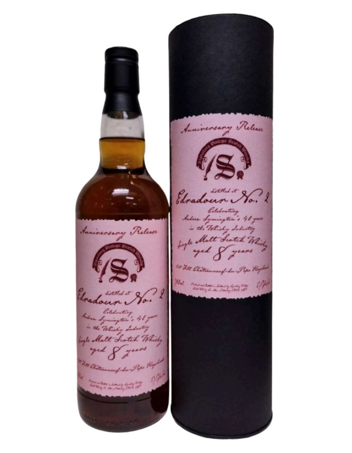 Edradour No.2 8 Year Old Châteauneuf-du-Pape Sherry Andrew Symington 40th Anniversary Release