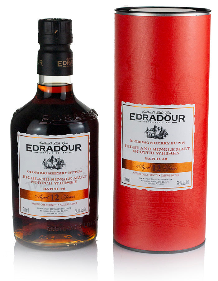 Edradour 12 Year Old Sherry Cask Strength Batch #6 (2025)
