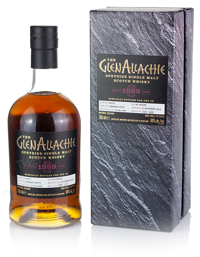 グレンアラヒー 29年 1989 シングルカスク バッチ #1