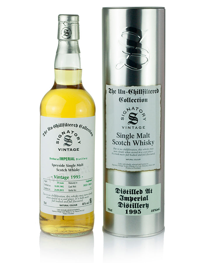 Imperial 20 Year Old 1995 Signatory Un-Chillfiltered