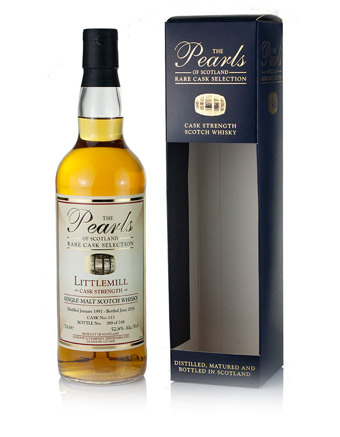 Littlemill 25 Year Old 1991 Pearls Of Scotland