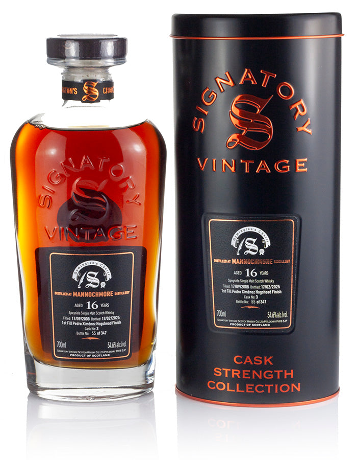 マノックモア 16年 2008 シグナトリー シミントンズ チョイス