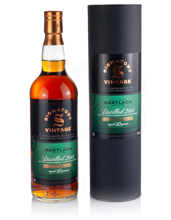 Mortlach 10 Year Old 2014 Signatory Small Batch #15