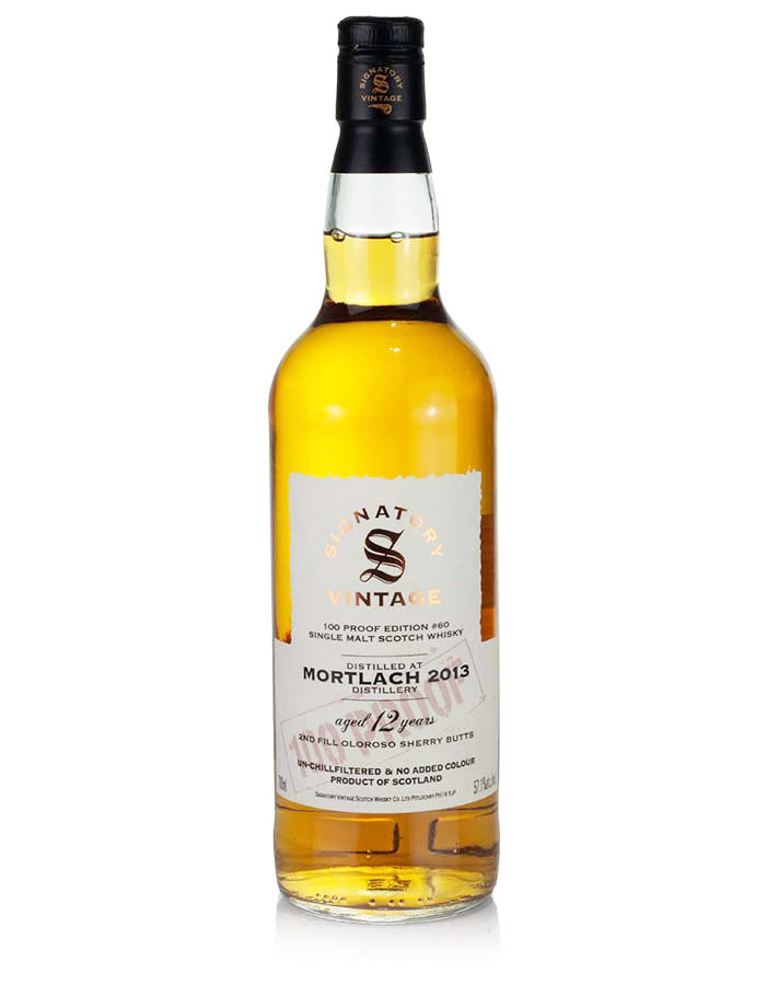 Signatory Vintage 100 Proof Edition Mortlach 12 Year Old #60