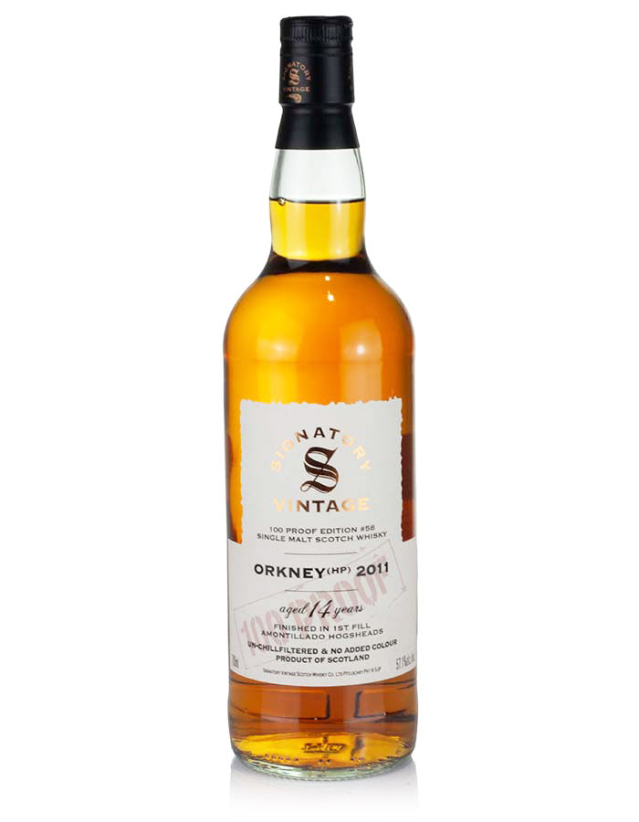Mystery Malt (Highland Park) 14 Year Old 2011 Signatory 100-Proof Edition #58