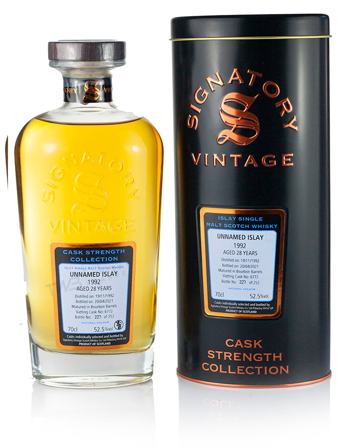 Laphroaig Islay 28 Year Old 1992 Signatory Cask Strength