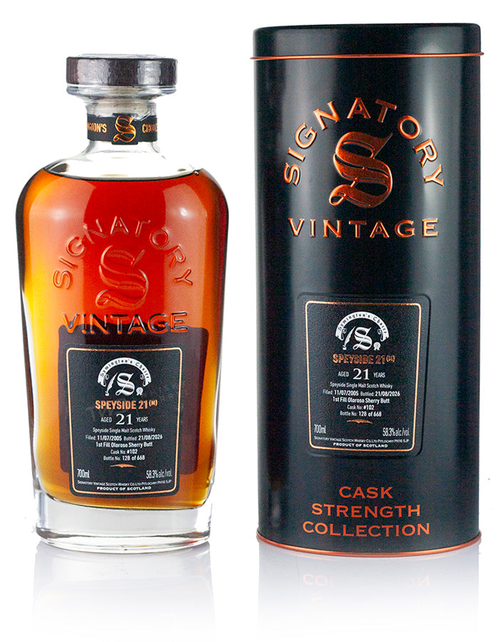 Mystery Malt (Macallan) 21 Year Old 2005 Signatory Symington’s Choice