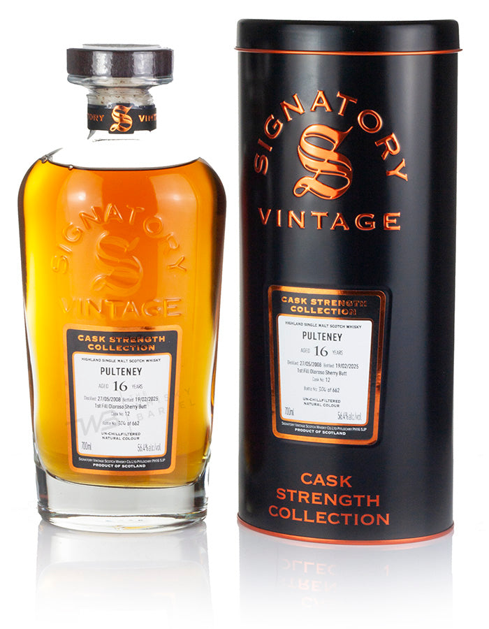 Signatory Vintage Cask Strength Collection Pulteney 16 Year Old 2008