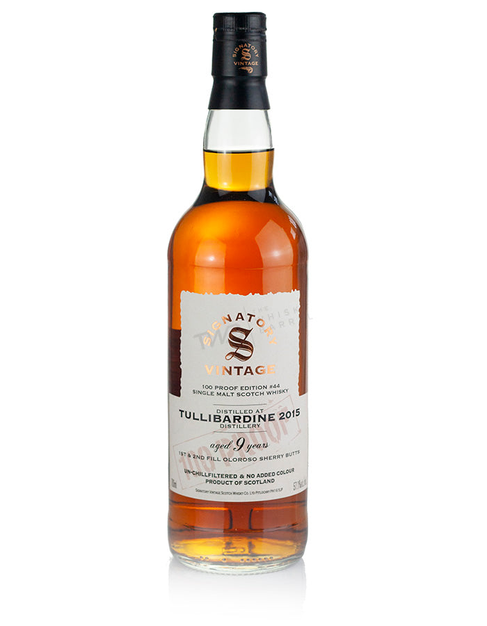 タリバーディン 9年 2015 シグナトリー 100プルーフ エディション #44