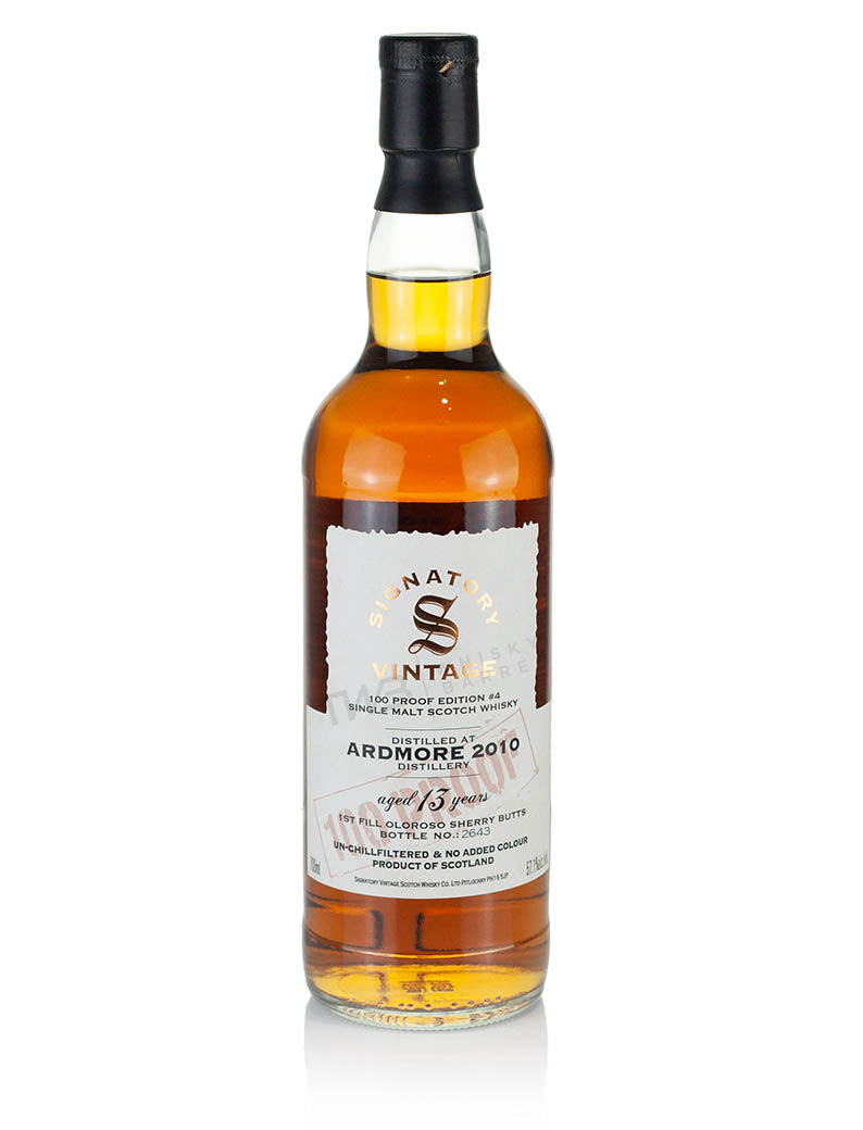 Ardmore 13 Year Old 2010 Signatory 100-Proof Edition #4