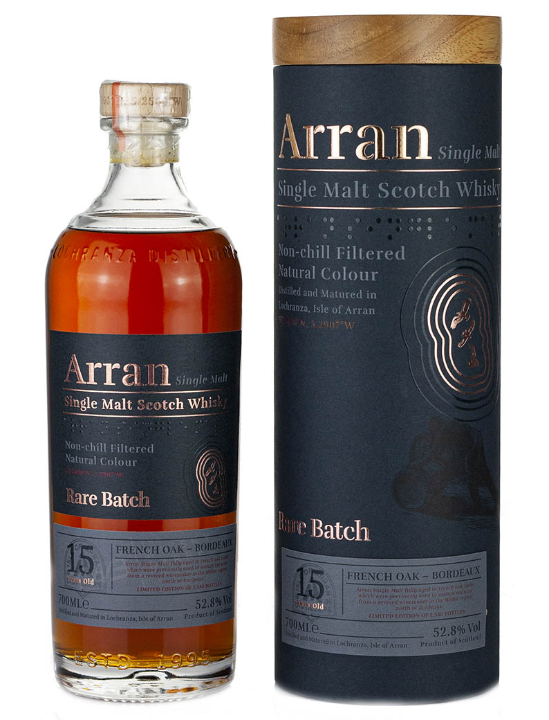 Arran 15 Year Old Rare Batch French Oak Bordeaux (2021)