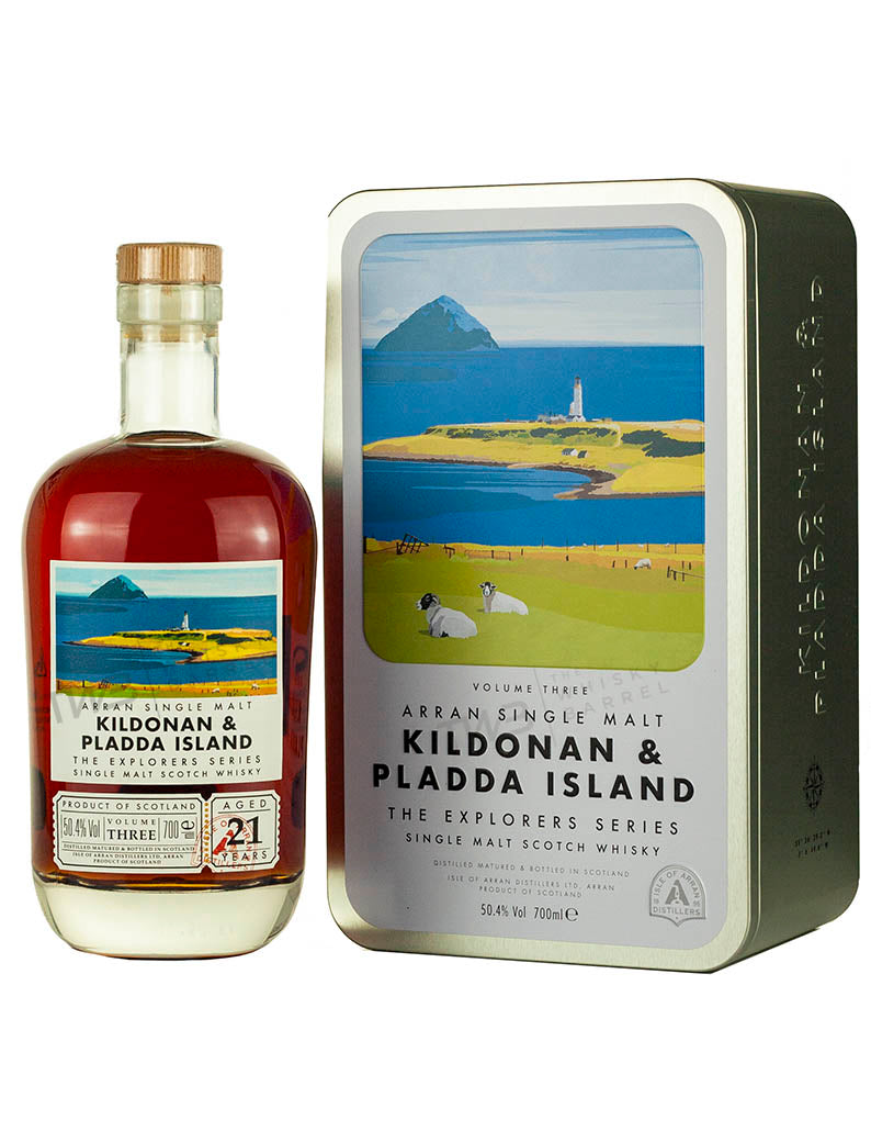 Arran 21 Year Old Kildonan & Pladda Island Explorers Series