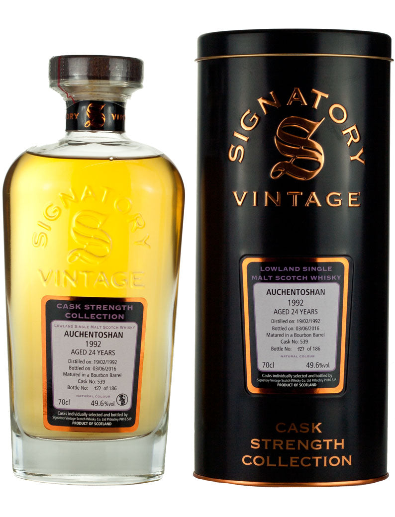 Auchentoshan 24 Year Old 1992 Signatory