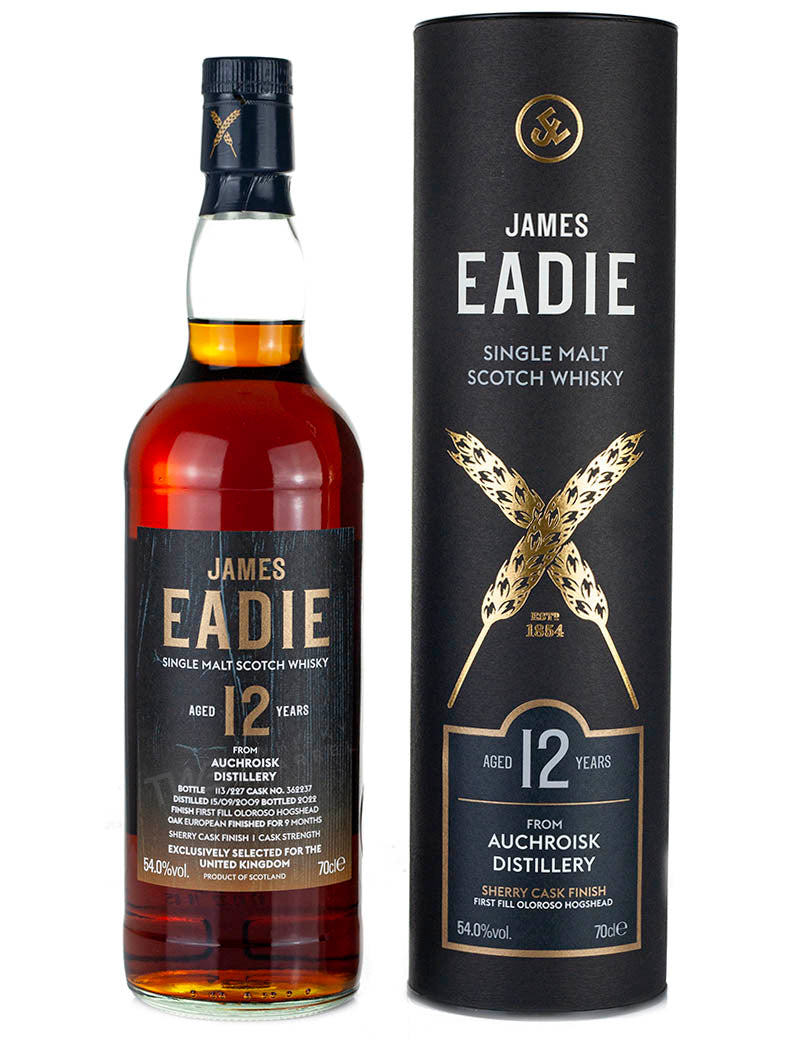 Auchroisk 12 Year Old 2009 James Eadie UK Exclusive