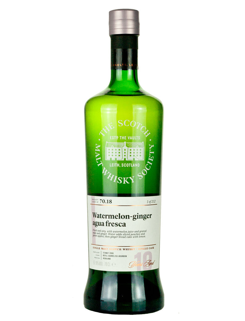 バルブレア 10年 2006 SMWS