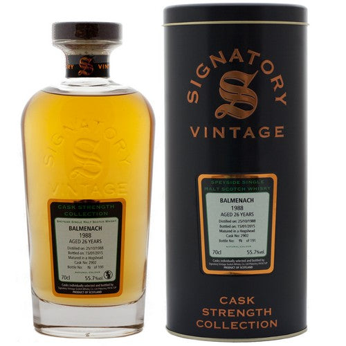 バルメナック 26年 1988 シグナトリー