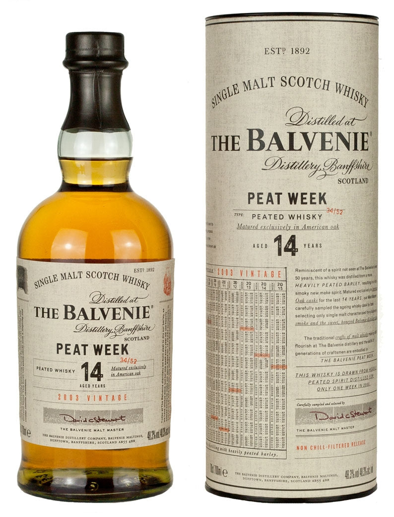 バルヴェニー 14年 2003 ピートウィーク