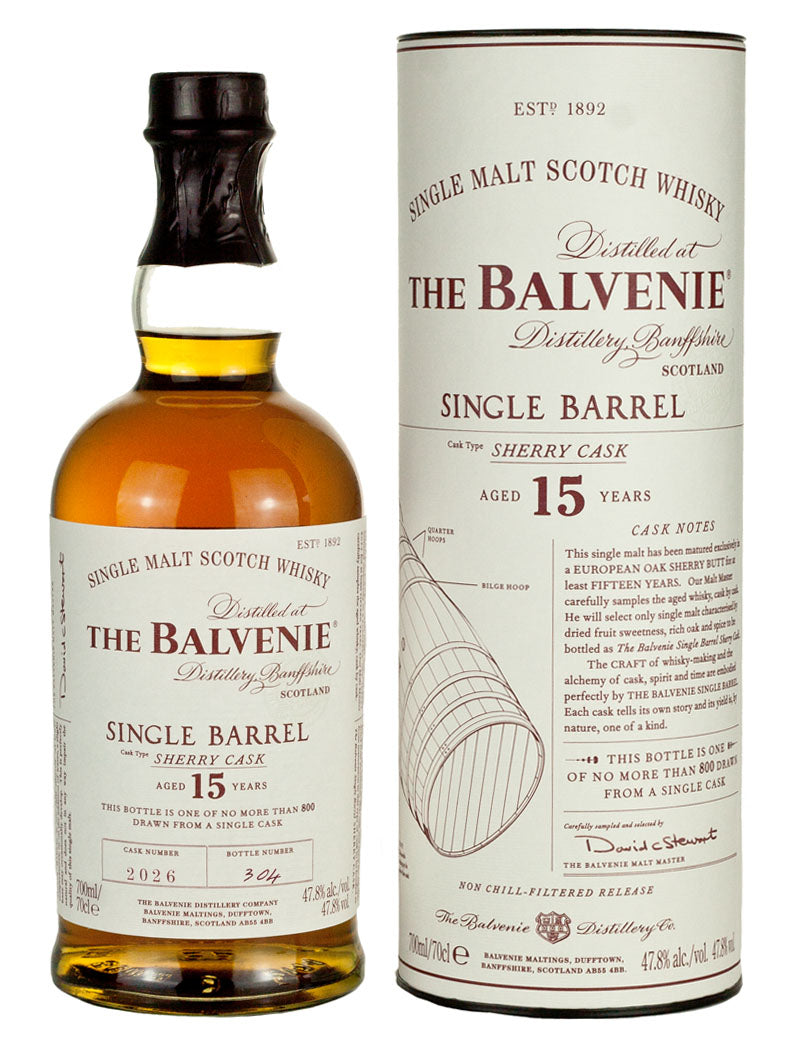Balvenie 15 Year Old Sherry Cask
