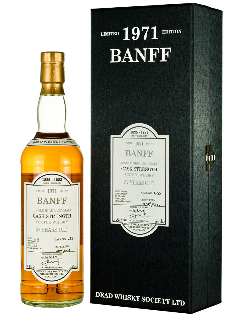 バンフ 37年 1971 デッドウイスキーソサエティ