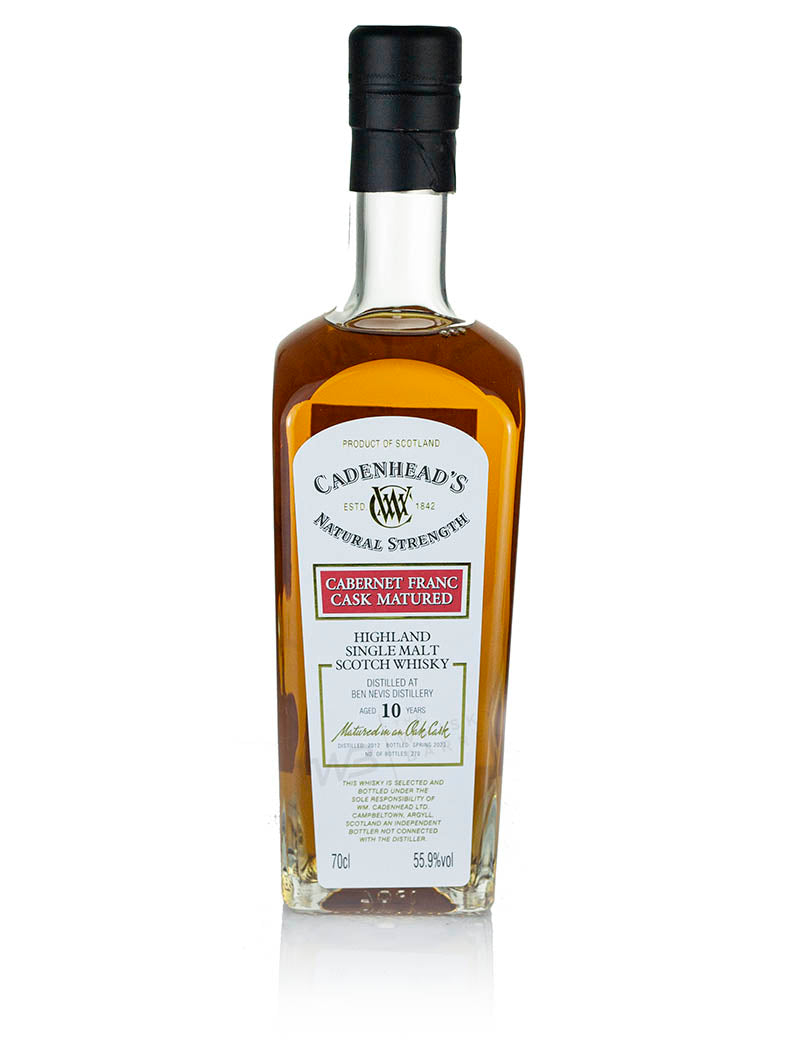 ベン・ネヴィス 10年 2012 ケイデンヘッド カベルネ・フラン樽熟成(2023)