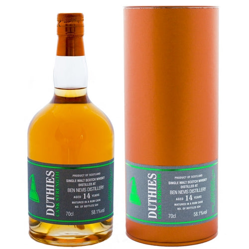 ベン・ネヴィス 14年 ラムカスク ダッティーズ