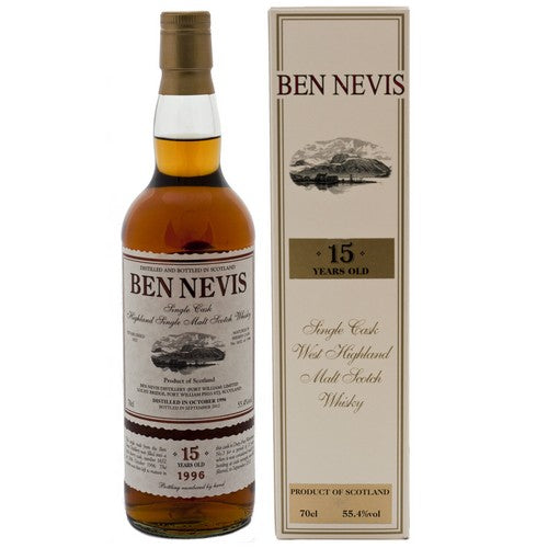 ベン・ネヴィス 15年 1996 シングルカスク #1652