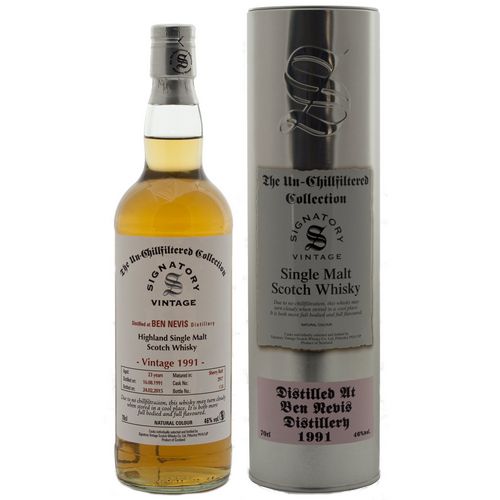 ベン・ネヴィス 23年 1991 非冷却ろ過