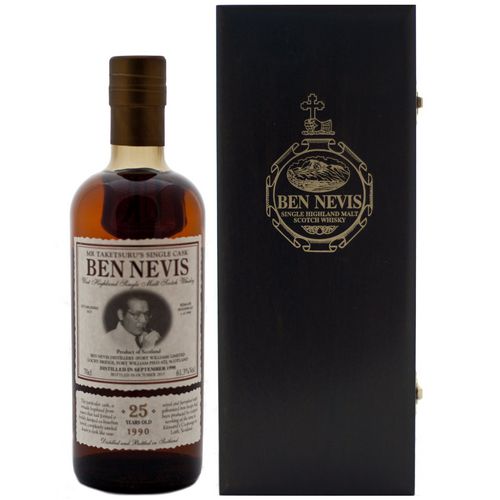 ベン・ネヴィス 25年 1990 竹鶴カスク