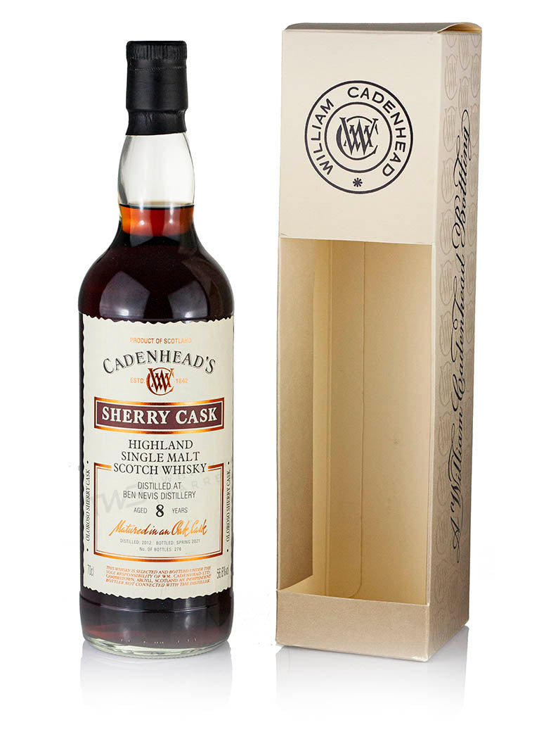 ベン・ネヴィス 8年 2012 ケイデンヘッド シェリーカスク(2021)