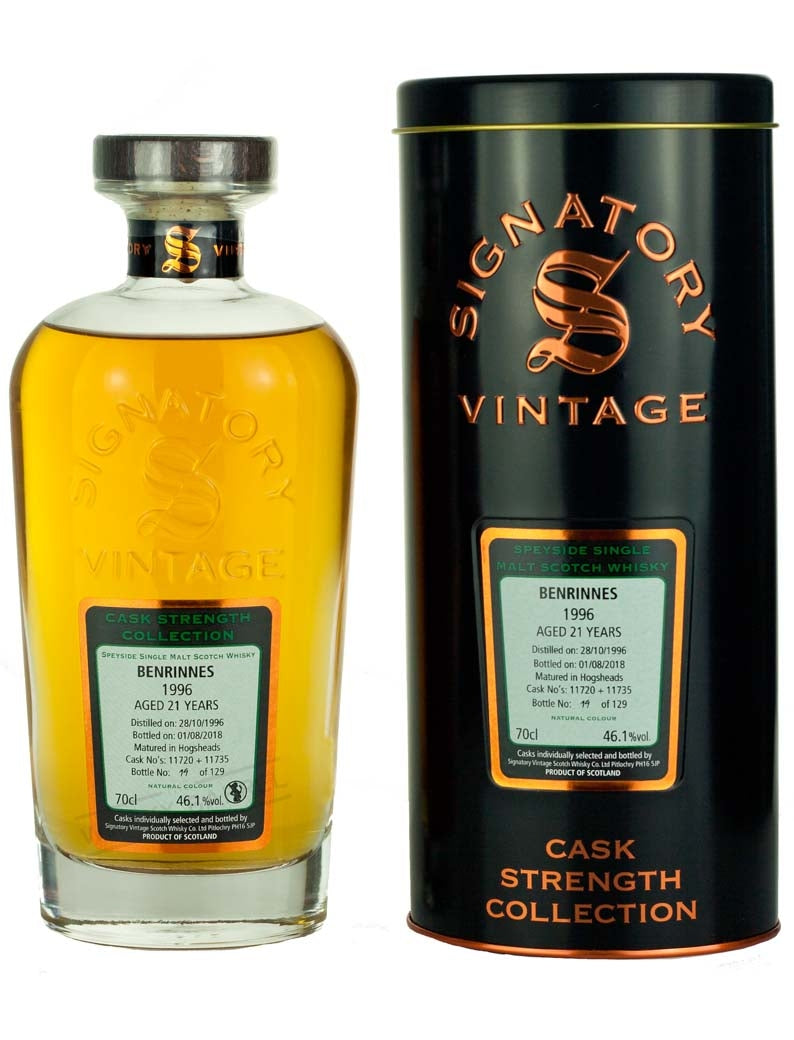 ベンリネス 21年 1996 シグナトリー カスクストレングス