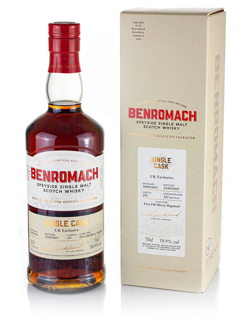 ベンロマック 10年 2013 シングルカスク 英国限定