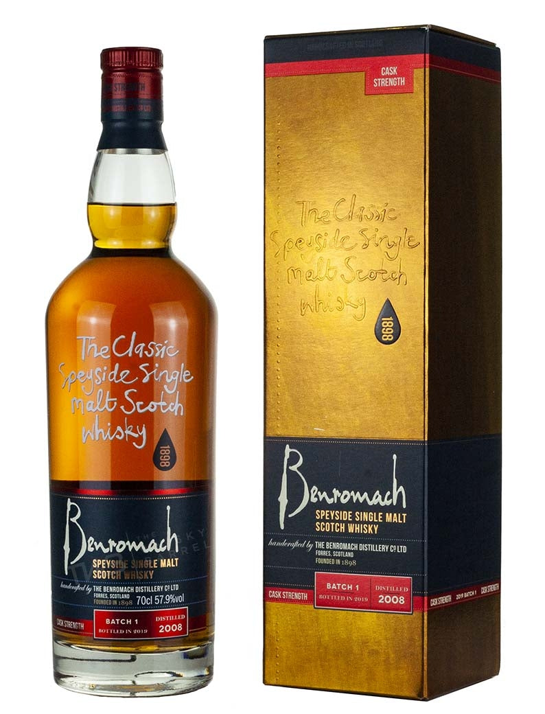 Benromach 2008 Cask Strength Batch 1