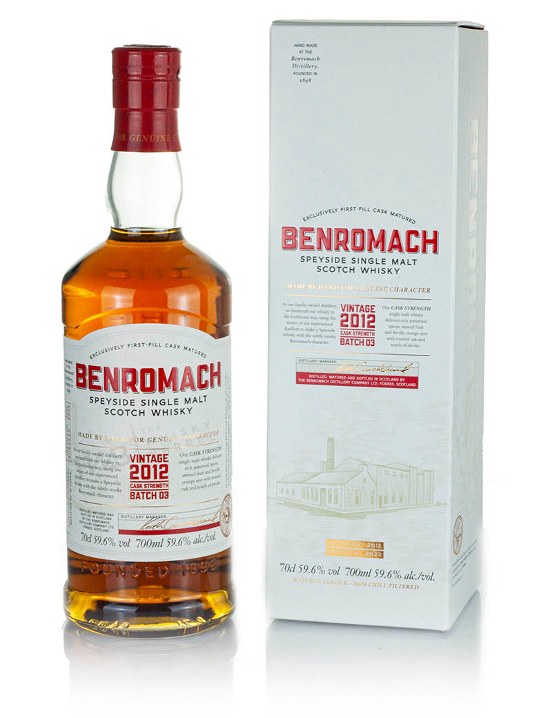 ベンロマック 2012 カスクストレングス バッチ #3
