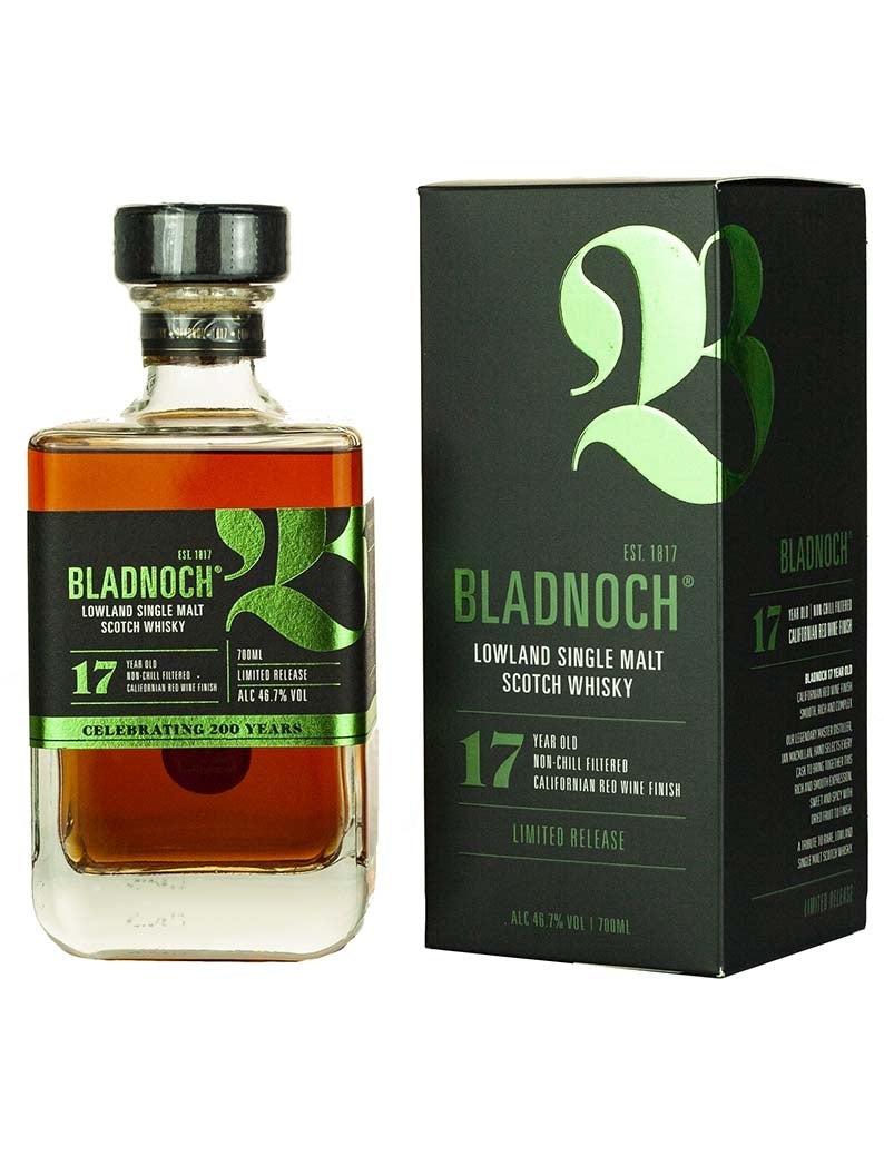 Bladnoch 17 Year Old California Red Wine Cask