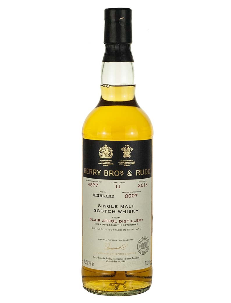 ブレアアソール 11年 2007 ベリーブラザーズ&ラッド