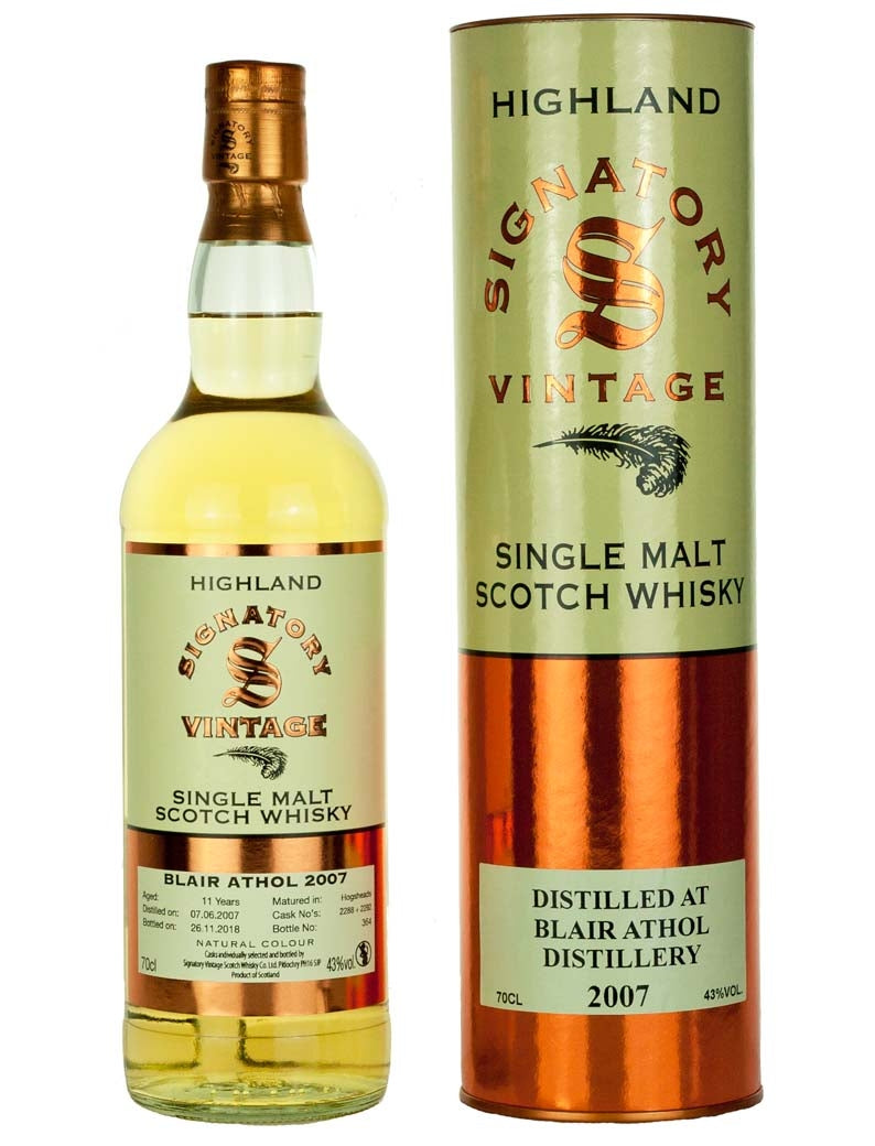 ブレアアソール 11年 2007 シグナトリー ハイランド