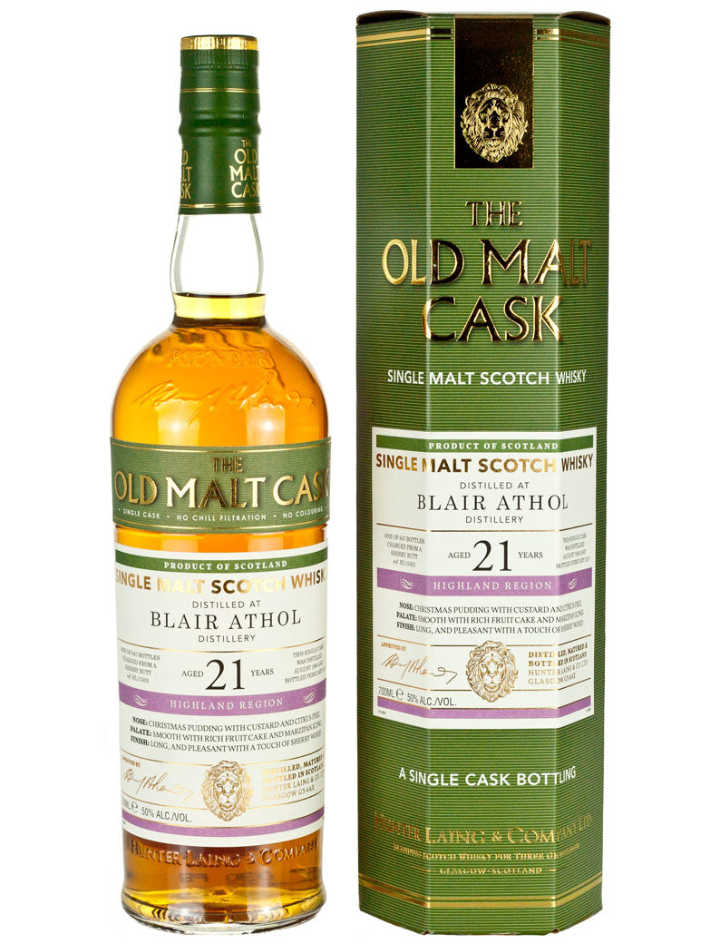 ブレアアソール 21年 1995 オールドモルトカスク