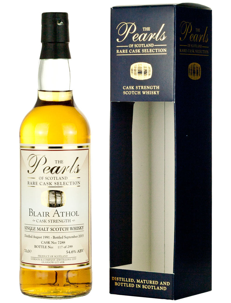 ブレアアソール 24年 1991 ピアールズ・オブ・スコットランド