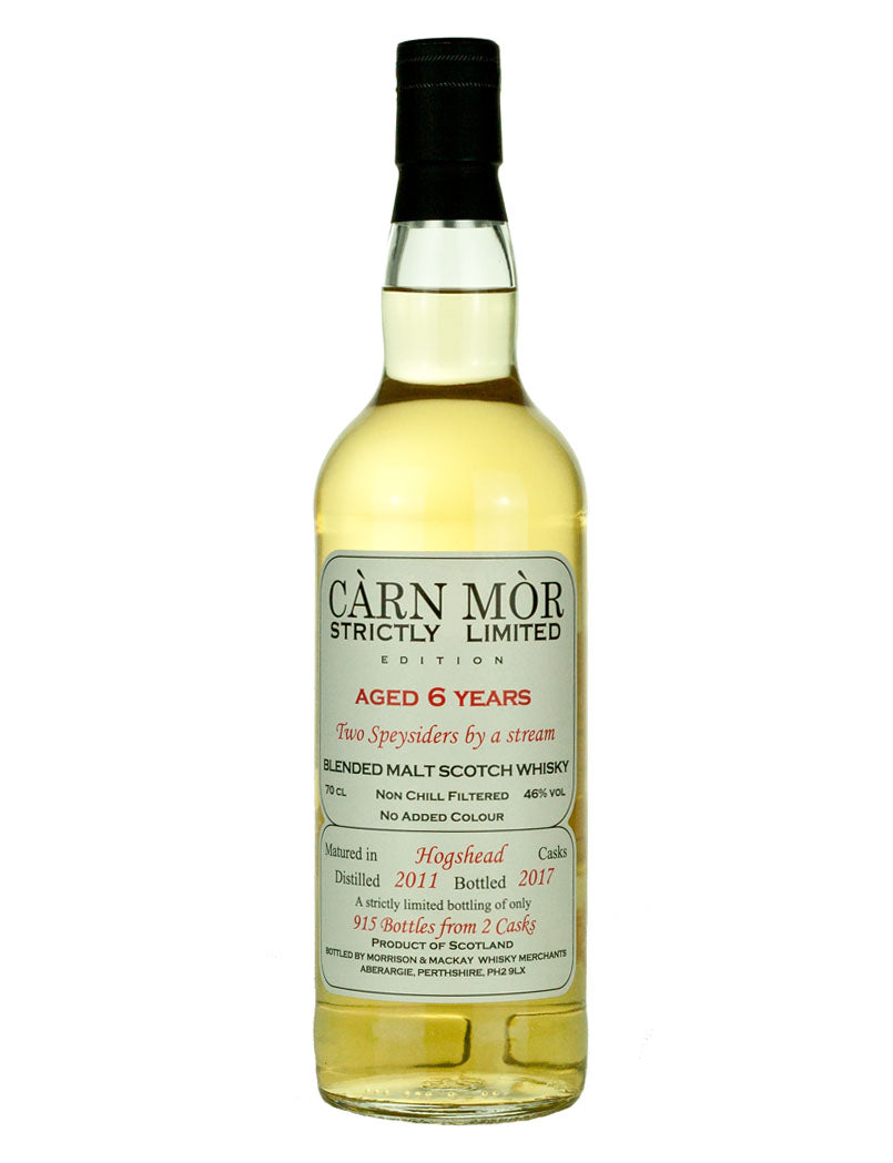 ブレンデッドスコッチ 6年 2011年 ストリームそばの2つのスペイサイド