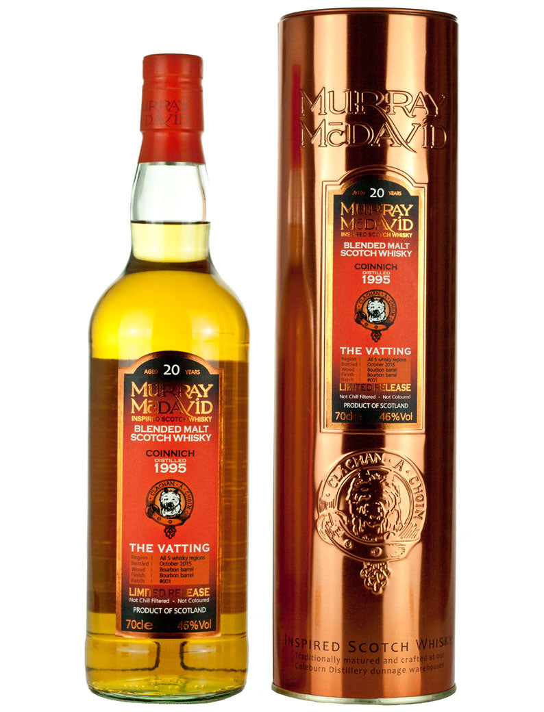 ブレンデッドスコッチ コイニッチ 20年 1995 マレー・マクダヴィッド