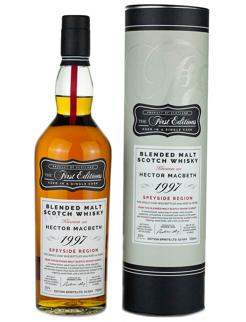 ブレンデッドスコッチ ヘクター・マクビース 24年 1997 ファーストエディションズ
