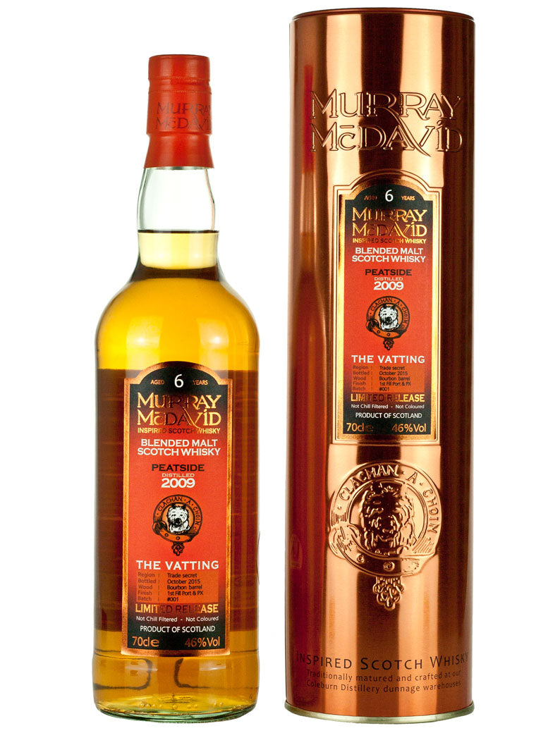 ブレンデッドスコッチ ピートサイド 6年 2009 マレー・マクダヴィッド