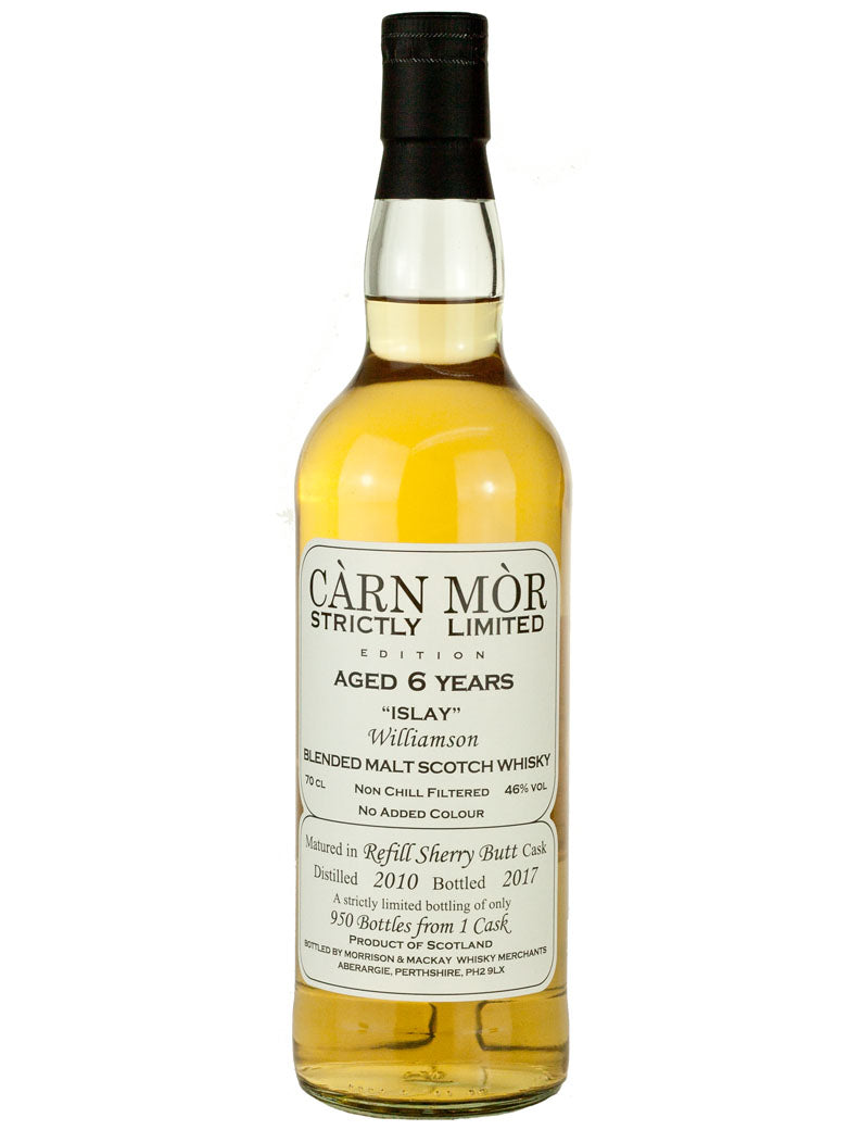 ブレンデッドスコッチ ウィリアムソン 6年 2010 ストリクトリーリミテッド