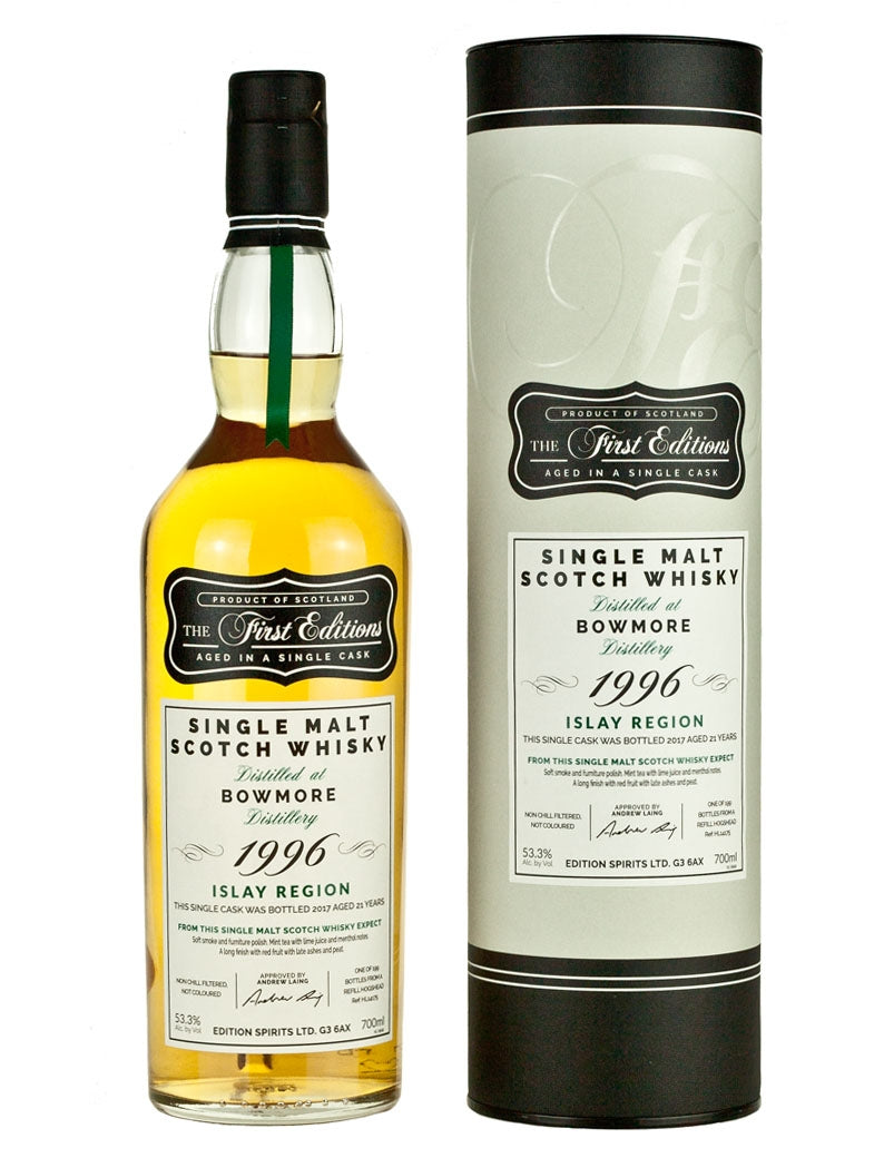 ボウモア 21年 1996 ファーストエディションズ