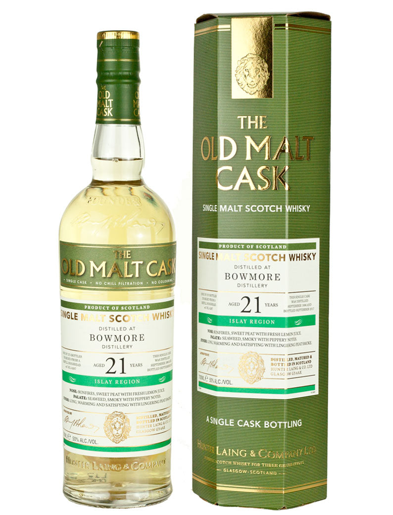 Bowmore 21 Year Old 1996 Old Malt Cask
