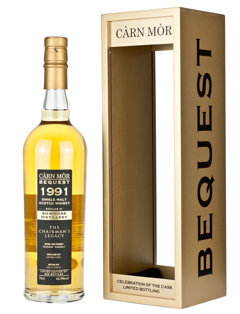 ボウモア 26年 1991 カーンモア ザ・チェアマンズレガシー