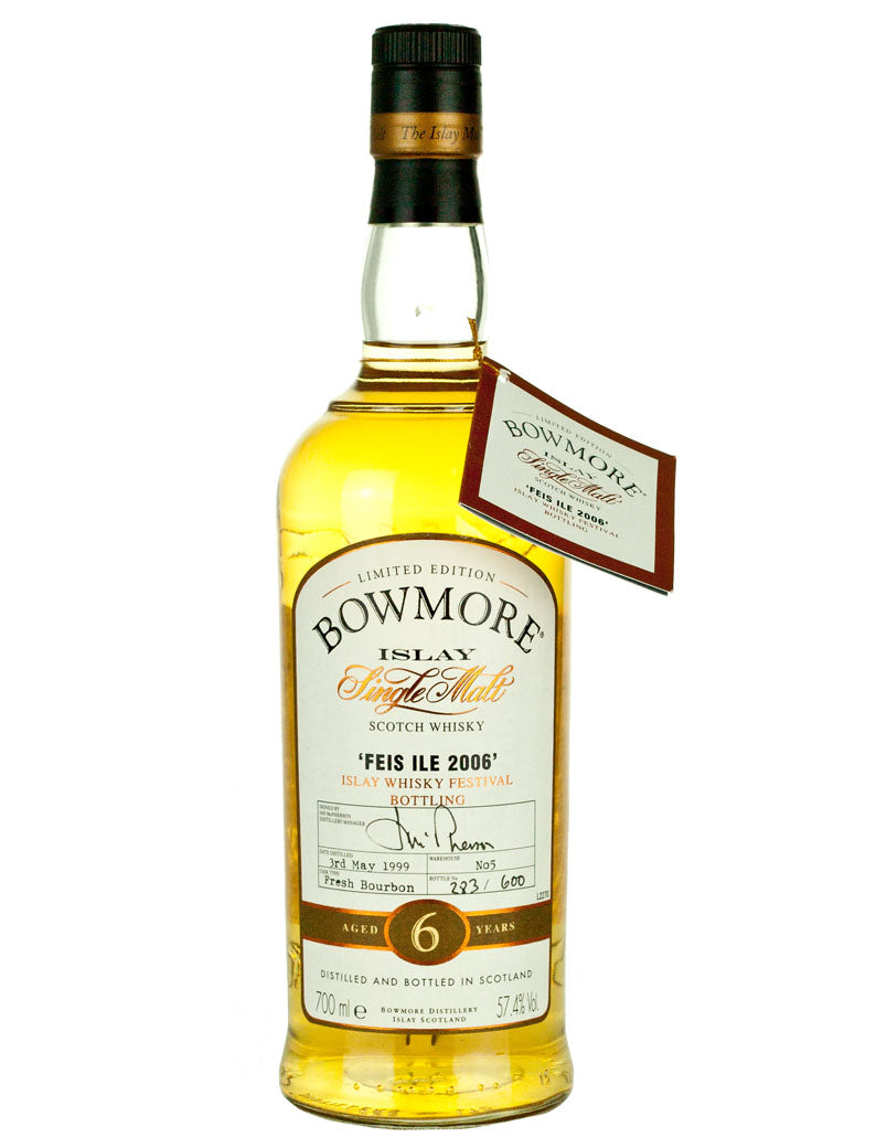 Bowmore 6 Year 1999 Old Feis Ile 2006