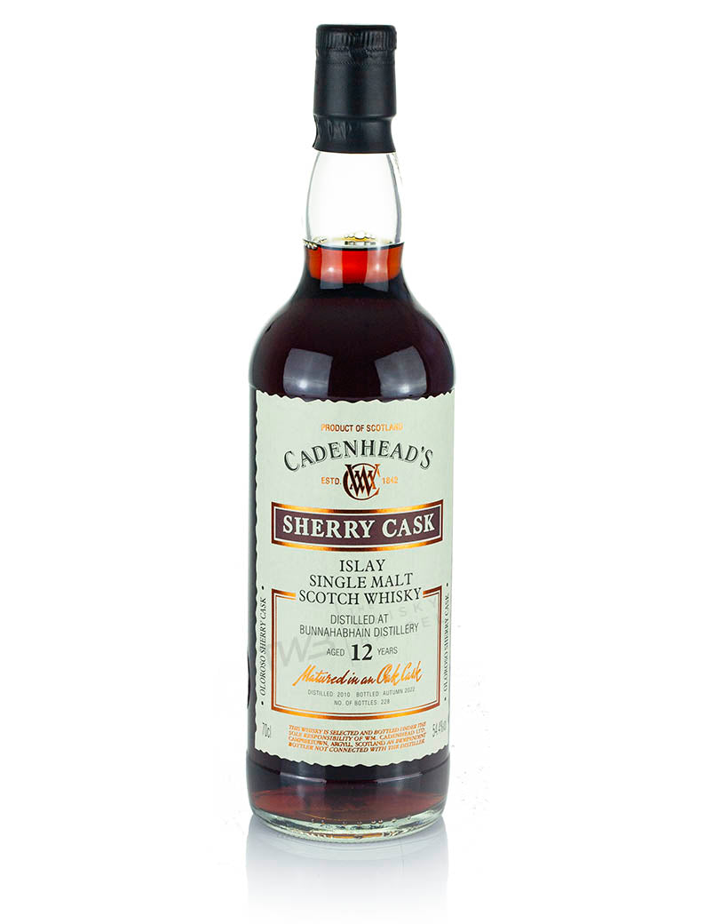ブナハーブン 12年 2010 ケイデンヘッド シェリーカスク (2022)